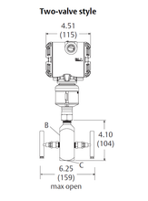 Load image into Gallery viewer, Rosemount™ 3051S2TG5A2A11A00E6M5Q15 + 1 Manifold 0306RT22BA11
